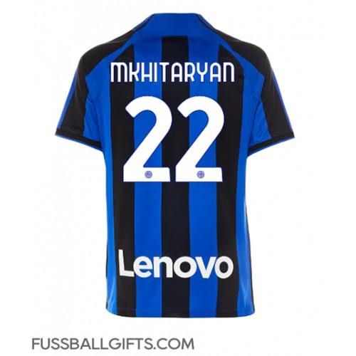 Inter Milan Henrikh Mkhitaryan #22 Fußballbekleidung Heimtrikot 2022-23 Kurzarm